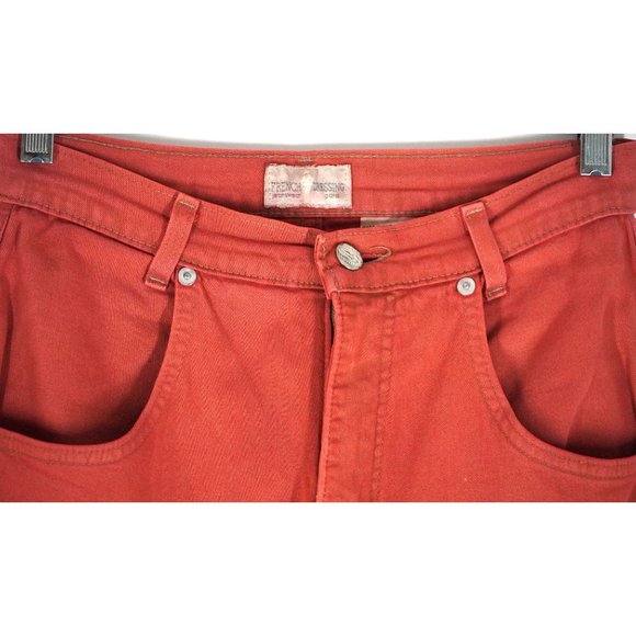 Vintage French Dressing Jeans High Waisted Bare Back Yoke Tapered Legs - Picture 11 of 11